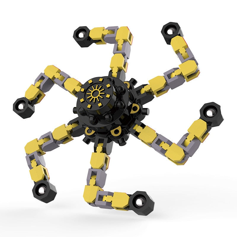 CreatiSpin™: Spinner Mecánico Transformable para Aliviar el Estrés