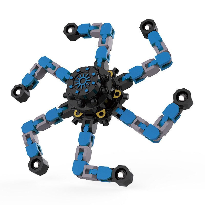 CreatiSpin™: Spinner Mecánico Transformable para Aliviar el Estrés