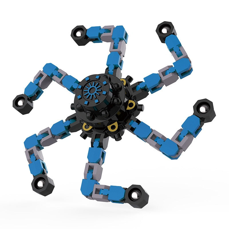 CreatiSpin™: Spinner Mecánico Transformable para Aliviar el Estrés