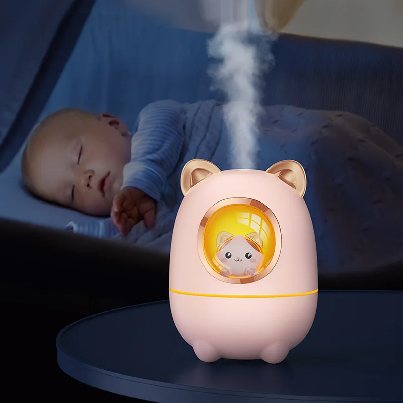 CatFresh™ - Humidificador de Aire Portátil con Luz Nocturna