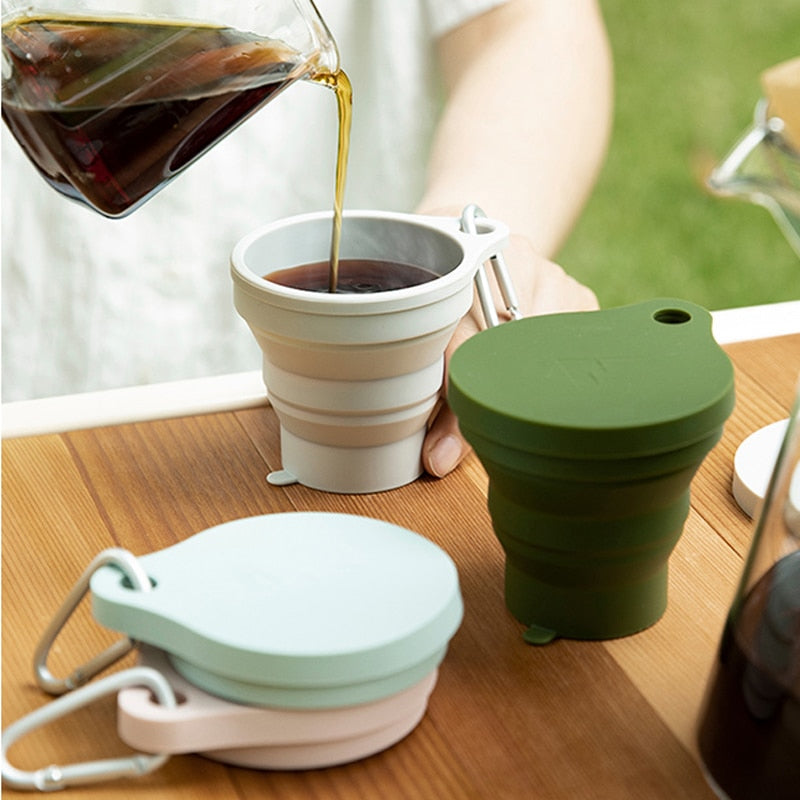 MiniMax™ "Taza Plegable : Compacta y Lista para Usar"