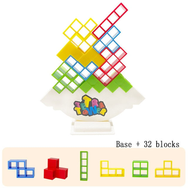 TetraTowerTetris™ Bloques, Juegos, Equilibrio, Juego de Bloques