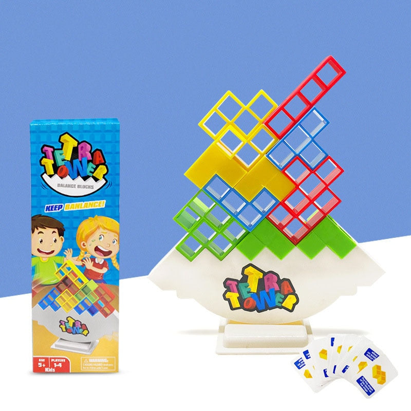 TetraTowerTetris™ Bloques, Juegos, Equilibrio, Juego de Bloques