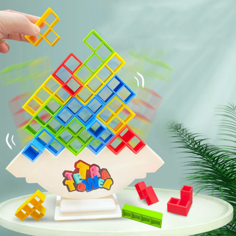 TetraTowerTetris™ Bloques, Juegos, Equilibrio, Juego de Bloques